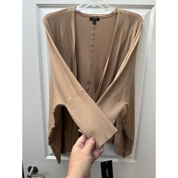 NWT Alfani 3/4 Sleeve ‎ Cardigan Sweater Women’s Size XL Diamond Textured Knit - Picture 3 of 8